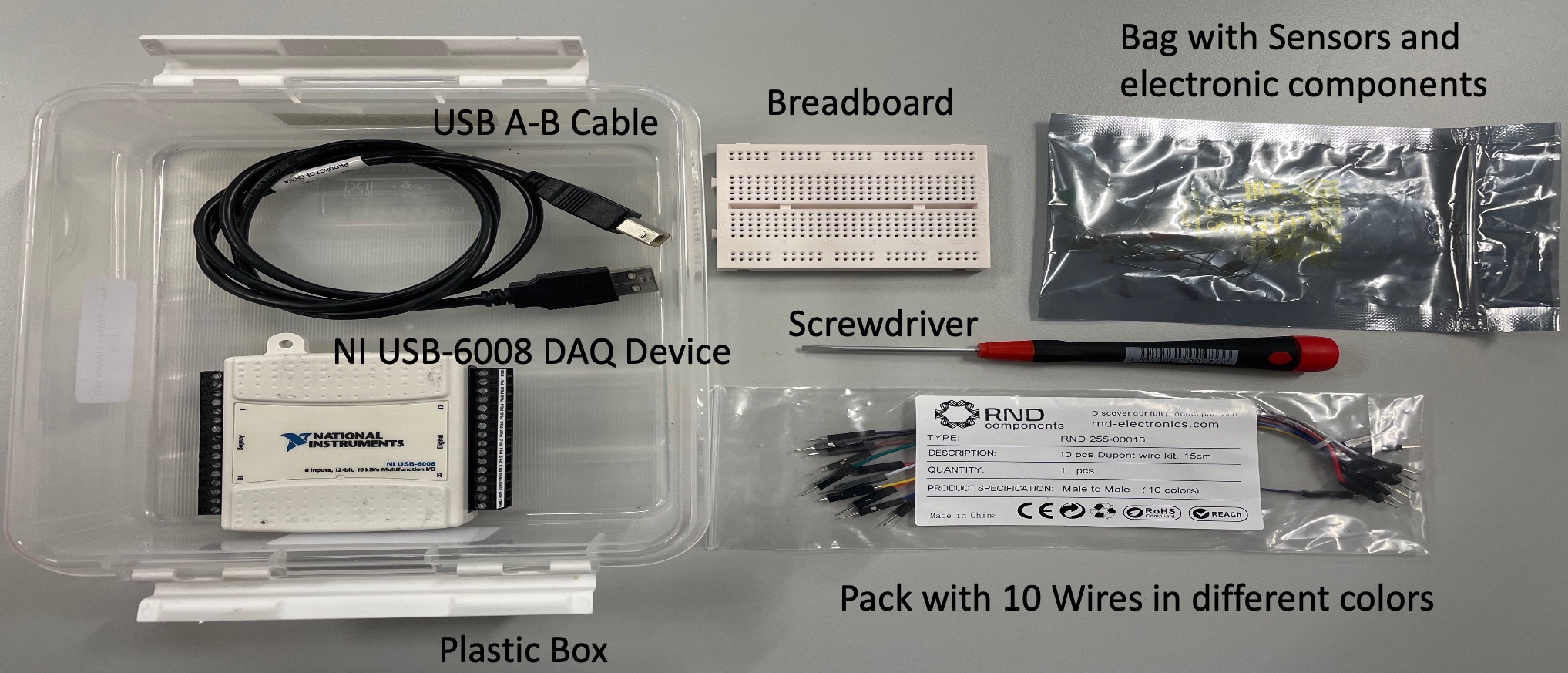 USB 6008 Hardware Kit